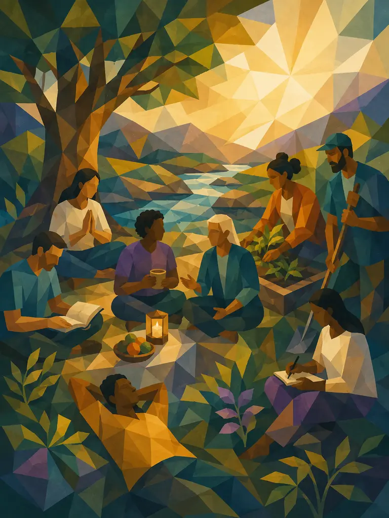 Church Commons artwork for Spiritual Formation II: Sustainable Ministry and Self-Care