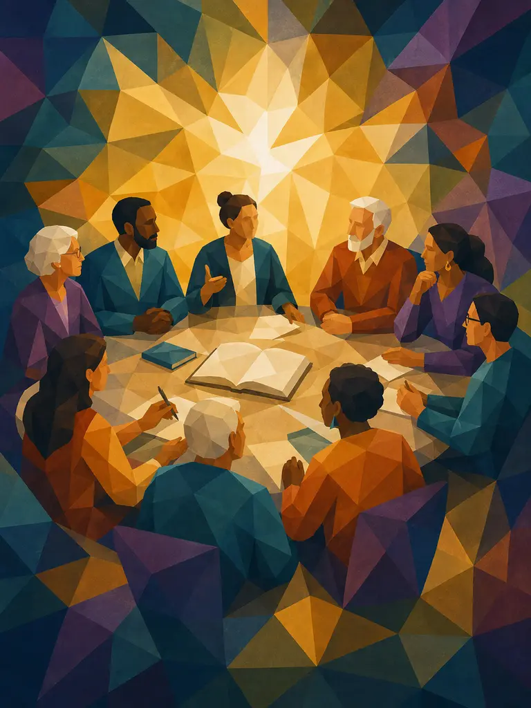 Church Commons artwork for Practicum: Moderating
